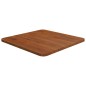 vidaXL Tischplatte Quadratisch Dunkelbraun 40x40x1,5cm Eiche Behandelt vidaXL Tischplatte Quadratisch Dunkelbraun 40x40x1,5cm Eiche Behandelt