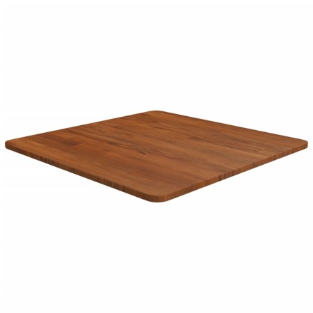 vidaXL Tischplatte Quadratisch Dunkelbraun 60x60x1,5cm Eiche Behandelt