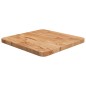 vidaXL Tischplatte Quadratisch Hellbraun 40x40x2,5cm Behandelte Eiche vidaXL Tischplatte Quadratisch Hellbraun 40x40x2,5cm Behandelte Eiche