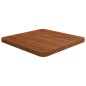 vidaXL Tischplatte Quadratisch Dunkelbraun 40x40x2,5cm Eiche Behandelt vidaXL Tischplatte Quadratisch Dunkelbraun 40x40x2,5cm Eiche Behandelt