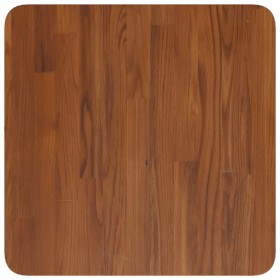 vidaXL Tischplatte Quadratisch Dunkelbraun 40x40x2,5cm Eiche Behandelt