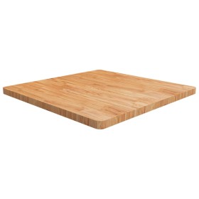 vidaXL Tischplatte Quadratisch Hellbraun 90x90x4cm Behandelte Eiche
