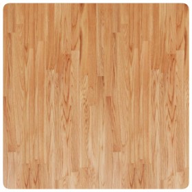 vidaXL Tischplatte Quadratisch Hellbraun 90x90x4cm Behandelte Eiche