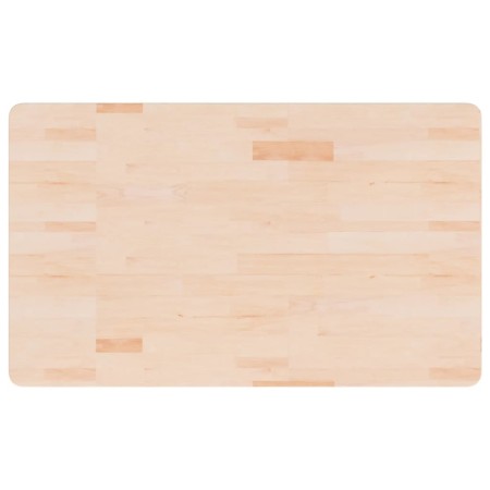 vidaXL Waschtischplatte 100x60x2,5 cm Massivholz Unbehandelt