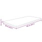 vidaXL Waschtischplatte 100x60x2,5 cm Massivholz Unbehandelt vidaXL Waschtischplatte 100x60x2,5 cm Massivholz Unbehandelt