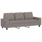 vidaXL 3-tlg. Sofagarnitur Taupe Stoff vidaXL 3-tlg. Sofagarnitur Taupe Stoff