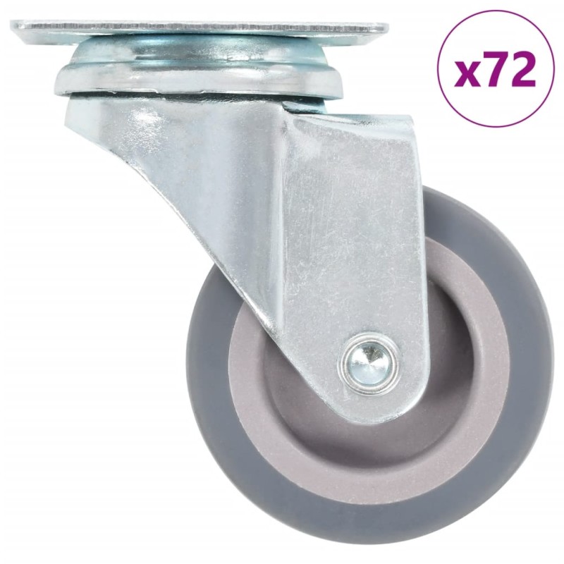vidaXL 72 Stk. Lenkrollen 50 mm vidaXL 72 Stk. Lenkrollen 50 mm