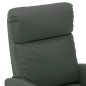 Massagesessel Elektrisch Grau Kunstleder Massagesessel Elektrisch Grau Kunstleder