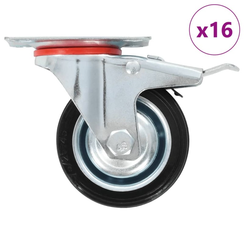 vidaXL 8 Stk. Lenkrollen 75 mm vidaXL 8 Stk. Lenkrollen 75 mm