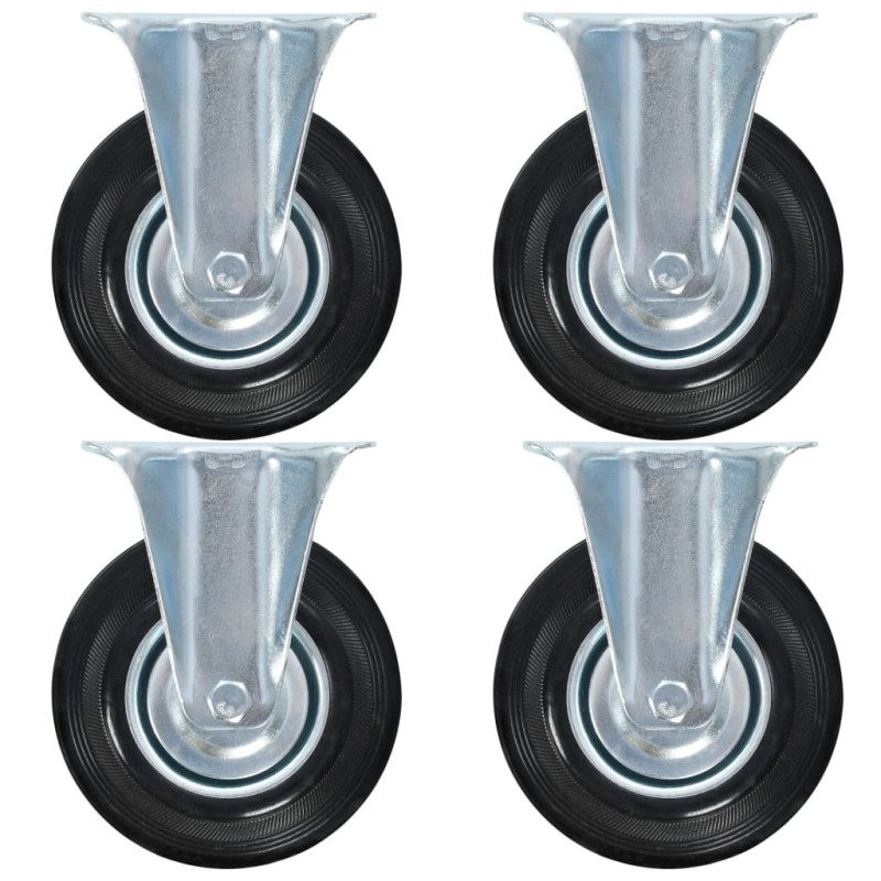 vidaXL 12 Stk. Bockrollen 125 mm vidaXL 12 Stk. Bockrollen 125 mm