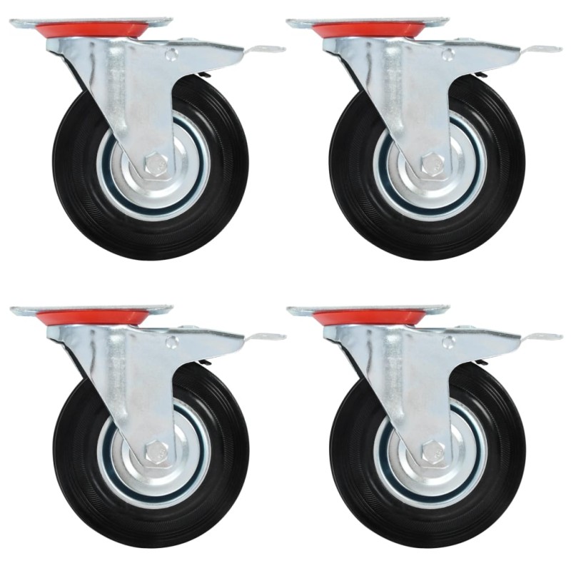 vidaXL 16 Stk. Lenkrollen 125 mm vidaXL 16 Stk. Lenkrollen 125 mm