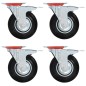 vidaXL 16 Stk. Lenkrollen 125 mm vidaXL 16 Stk. Lenkrollen 125 mm