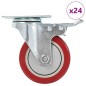 vidaXL Lenkrollen 24 Stk. 100 mm vidaXL Lenkrollen 24 Stk. 100 mm