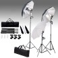 vidaXL Fotostudio-Set mit Lampen und Hintergrundsystem vidaXL Fotostudio-Set mit Lampen und Hintergrundsystem
