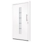 vidaXL Haustür Aluminium und PVC Weiß 110x210 cm vidaXL Haustür Aluminium und PVC Weiß 110x210 cm