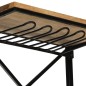 vidaXL Traktor-Weinschrank Gelb 49x31x172 cm Mango Massivholz vidaXL Traktor-Weinschrank Gelb 49x31x172 cm Mango Massivholz