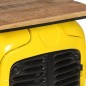 vidaXL Traktor-Weinschrank Gelb 49x31x172 cm Mango Massivholz vidaXL Traktor-Weinschrank Gelb 49x31x172 cm Mango Massivholz