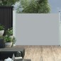 vidaXL Ausziehbare Seitenmarkise 120×500 cm Grau vidaXL Ausziehbare Seitenmarkise 120×500 cm Grau