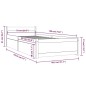 vidaXL Bett mit Schubladen 75x190 cm vidaXL Bett mit Schubladen 75x190 cm