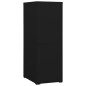 vidaXL Aktenschrank Schwarz 46x62x133 cm Stahl vidaXL Aktenschrank Schwarz 46x62x133 cm Stahl