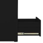 vidaXL Aktenschrank Schwarz 46x62x133 cm Stahl vidaXL Aktenschrank Schwarz 46x62x133 cm Stahl