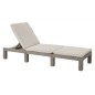 Keter Sonnenliege mit Auflage Daytona Cappuccino Keter Sonnenliege mit Auflage Daytona Cappuccino