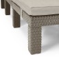 Keter Sonnenliege mit Auflage Daytona Cappuccino Keter Sonnenliege mit Auflage Daytona Cappuccino