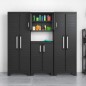 Keter Mehrzweck-Lagerschrank Detroit Schwarz Keter Mehrzweck-Lagerschrank Detroit Schwarz