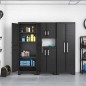 Keter Mehrzweck-Lagerschrank Detroit Schwarz Keter Mehrzweck-Lagerschrank Detroit Schwarz