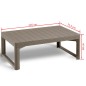 Keter Gartentisch Lyon Cappuccino-Braun Keter Gartentisch Lyon Cappuccino-Braun