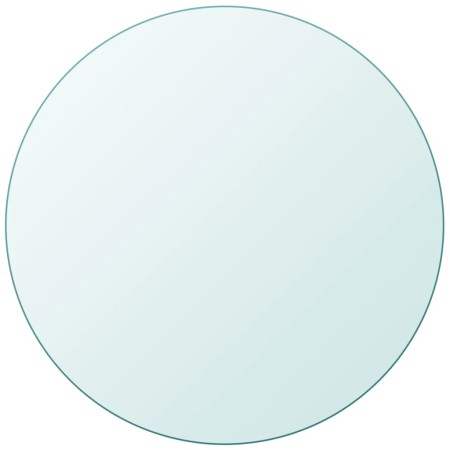 vidaXL Tischplatte aus gehärtetem Glas rund 900 mm