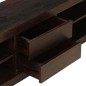 vidaXL TV-Schrank Massivholz Akazie 120x30x40 cm Dunkelbraun vidaXL TV-Schrank Massivholz Akazie 120x30x40 cm Dunkelbraun