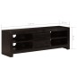 vidaXL TV-Schrank Massivholz Akazie 120x30x40 cm Dunkelbraun vidaXL TV-Schrank Massivholz Akazie 120x30x40 cm Dunkelbraun