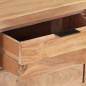 vidaXL TV-Schrank 120x30x42 cm Akazie Massivholz mit Naturkanten vidaXL TV-Schrank 120x30x42 cm Akazie Massivholz mit Naturkanten