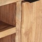 vidaXL TV-Schrank 120x30x42 cm Akazie Massivholz mit Naturkanten vidaXL TV-Schrank 120x30x42 cm Akazie Massivholz mit Naturkanten