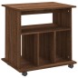 vidaXL Rollschrank Braun Eichen-Optik 60x45x60 cm Holzwerkstoff vidaXL Rollschrank Braun Eichen-Optik 60x45x60 cm Holzwerkstoff