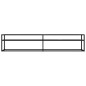 vidaXL TV-Schrank Schwarz Marmor-Optik 200x40x40,5 cm Hartglas vidaXL TV-Schrank Schwarz Marmor-Optik 200x40x40,5 cm Hartglas