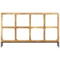 vidaXL Sideboard 160 x 25 x 95 cm Mangoholz Massiv vidaXL Sideboard 160 x 25 x 95 cm Mangoholz Massiv