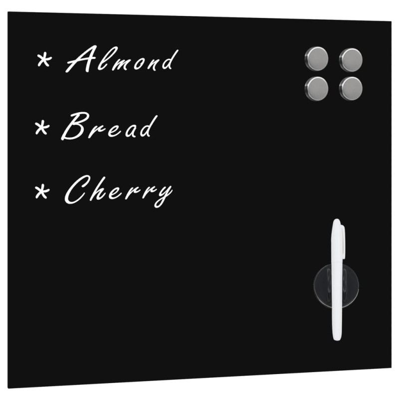 vidaXL Magnettafel Wandmontage Glas 40x40 cm vidaXL Magnettafel Wandmontage Glas 40x40 cm