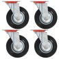 vidaXL 8 Stk. Lenkrollen 125 mm vidaXL 8 Stk. Lenkrollen 125 mm