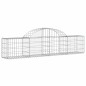 vidaXL Gabionen mit Hochbogen 13 Stk. 200x30x40/60 cm Verzinktes Eisen vidaXL Gabionen mit Hochbogen 13 Stk. 200x30x40/60 cm Verzinktes Eisen