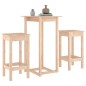 vidaXL 3-tlg. Bar-Set Massivholz Kiefer vidaXL 3-tlg. Bar-Set Massivholz Kiefer