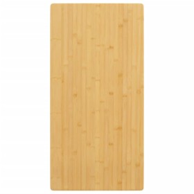 vidaXL Tischplatte 40x80x1,5 cm Bambus
