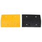 vidaXL Bodenschwellen 3 Stk. Gelb & Schwarz 97x32,5x4 cm Gummi vidaXL Bodenschwellen 3 Stk. Gelb & Schwarz 97x32,5x4 cm Gummi