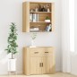 vidaXL Highboard Sonoma-Eiche Holzwerkstoff vidaXL Highboard Sonoma-Eiche Holzwerkstoff