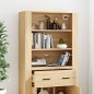 vidaXL Highboard Sonoma-Eiche Holzwerkstoff vidaXL Highboard Sonoma-Eiche Holzwerkstoff