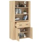 vidaXL Highboard Sonoma-Eiche Holzwerkstoff vidaXL Highboard Sonoma-Eiche Holzwerkstoff