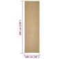 vidaXL Sisalteppich für Kratzbaum 100x350 cm vidaXL Sisalteppich für Kratzbaum 100x350 cm