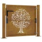 vidaXL Gartentor 105x105 cm Cortenstahl Baum-Design vidaXL Gartentor 105x105 cm Cortenstahl Baum-Design