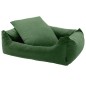 Madison Hundebett Velvet 80x67x22 cm Grün Madison Hundebett Velvet 80x67x22 cm Grün